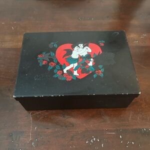 Vintage Lowell Sigmund Metal To My Valentine Love Letter Box